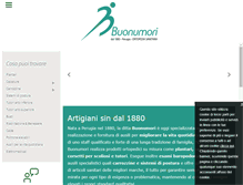 Tablet Screenshot of buonumori.com